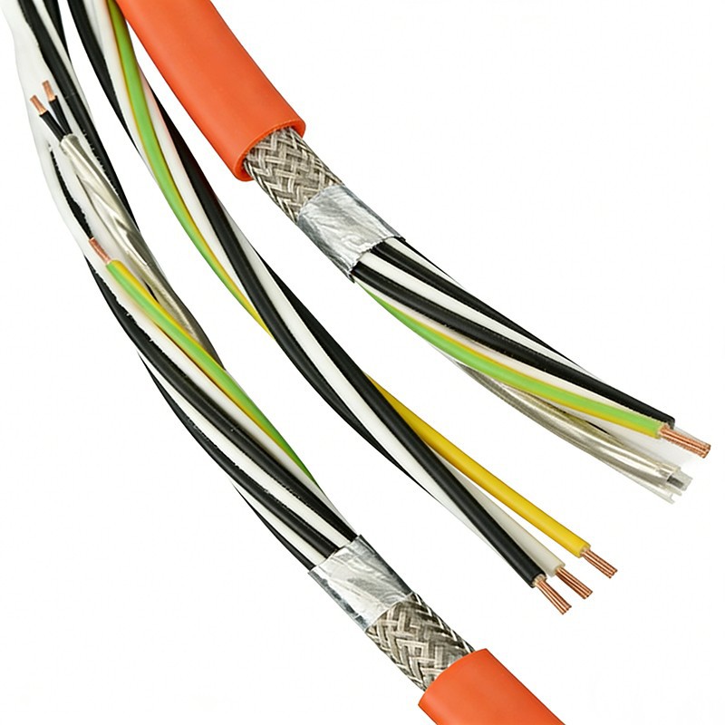 Low-Load PUR Servo Cable